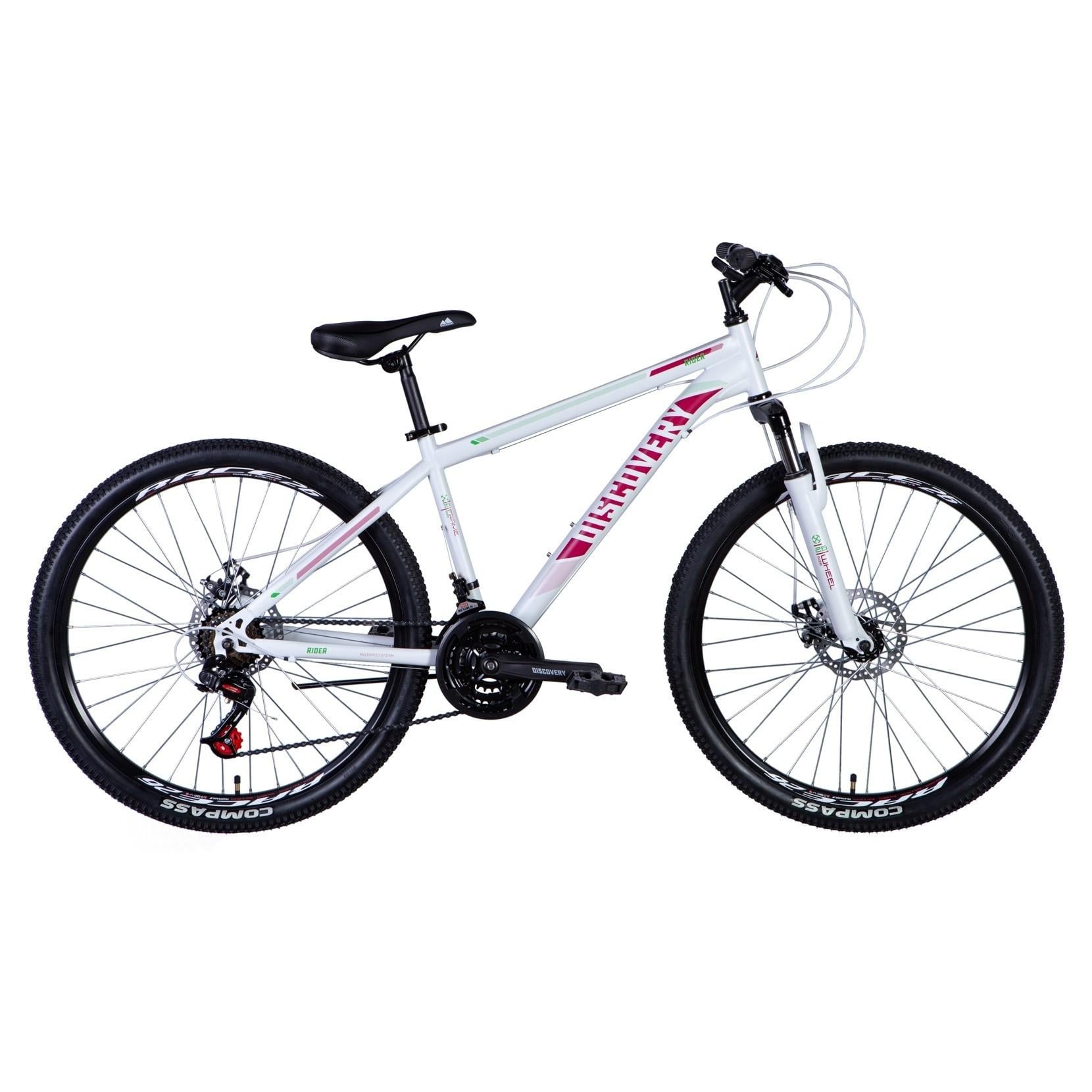 Велосипед ST Discovery RIDER AM DD 2024 26" Білий(OPS-DIS-26-605)