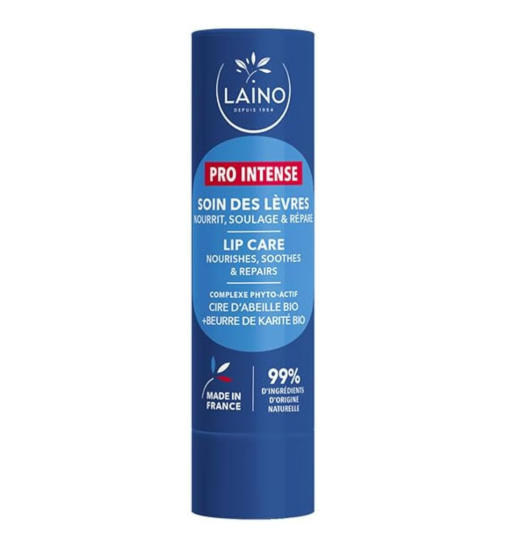 Набор Laino Pro Intense lip care stic Beeswax SPF помада бальзам с маслом Ши и пчелиным воском 4 г - фото 3