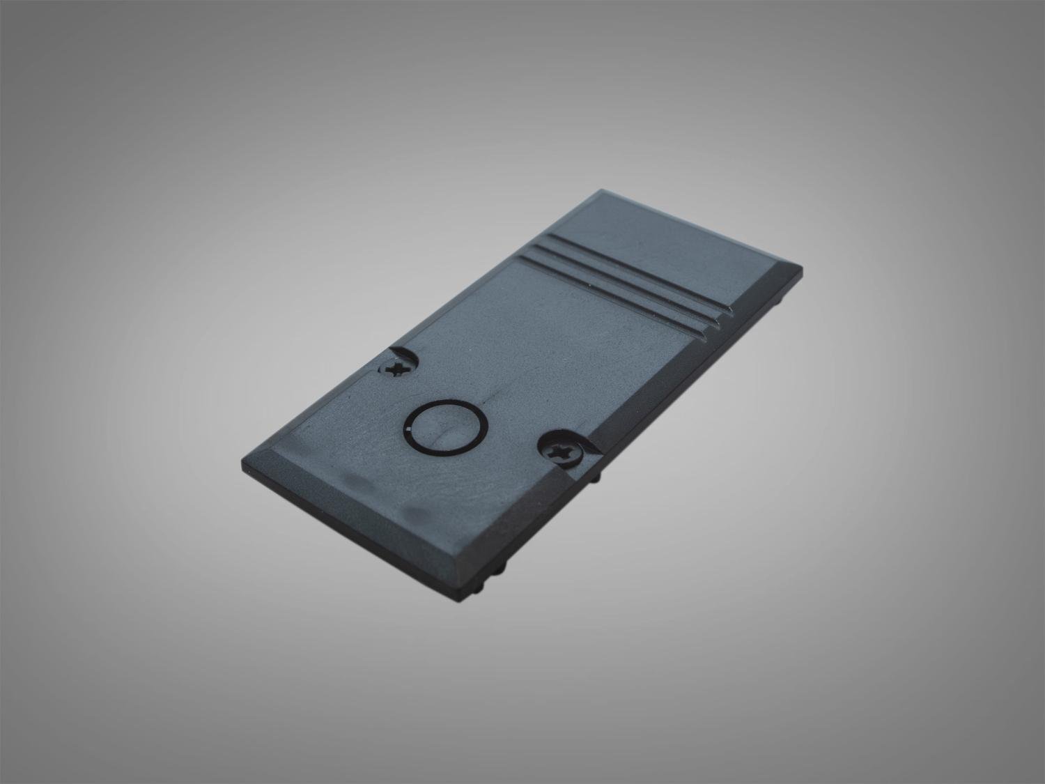 Заглушка торцевая для трека 20-й серии (QY-END CAP 20 BK)