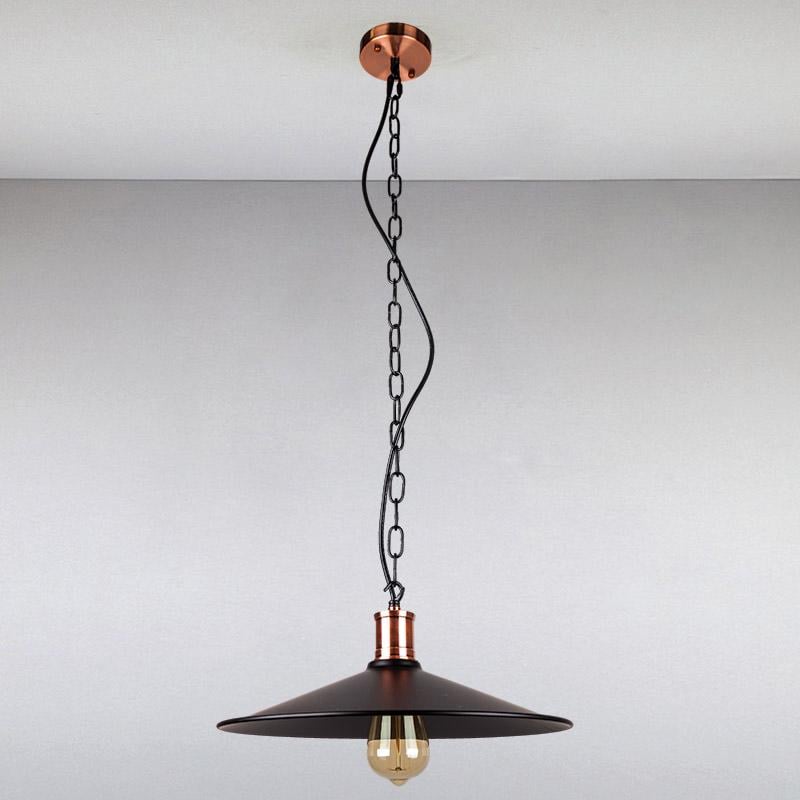 Люстра лофт Light House LS-13436-1C BK 360 Чорний