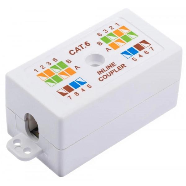 Соединитель витой пары EPNew UTP CAT6 под забивание Белый (6IC-UEDWH)