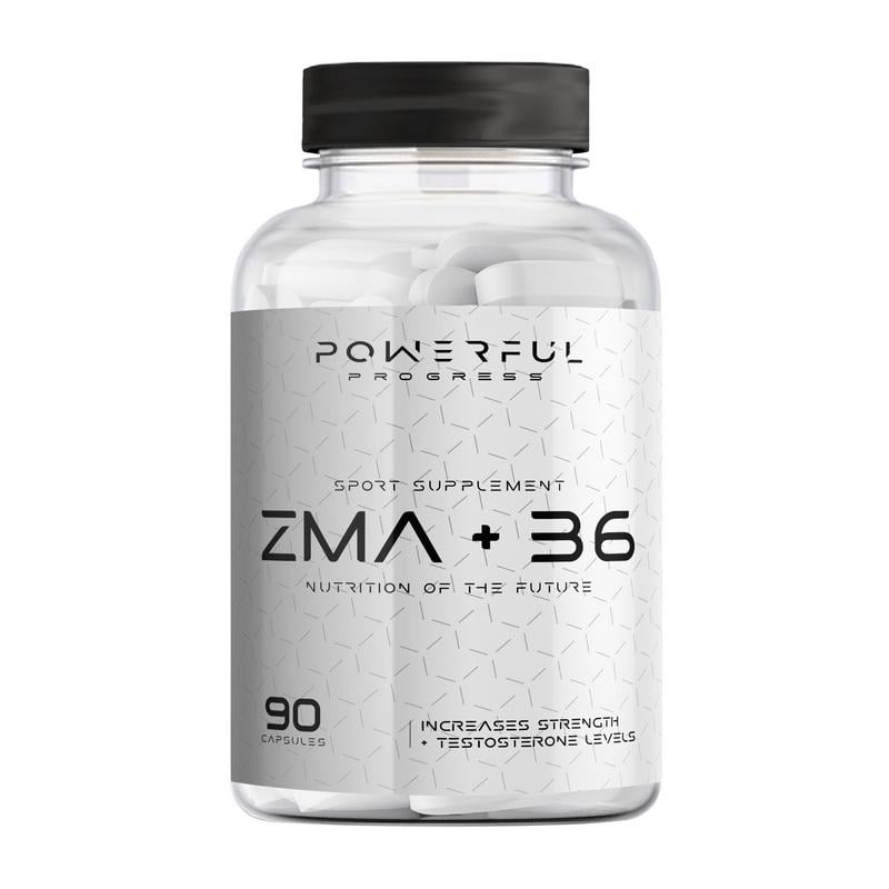 Комплекс ZMA Powerful Progress+B6 90 капс.