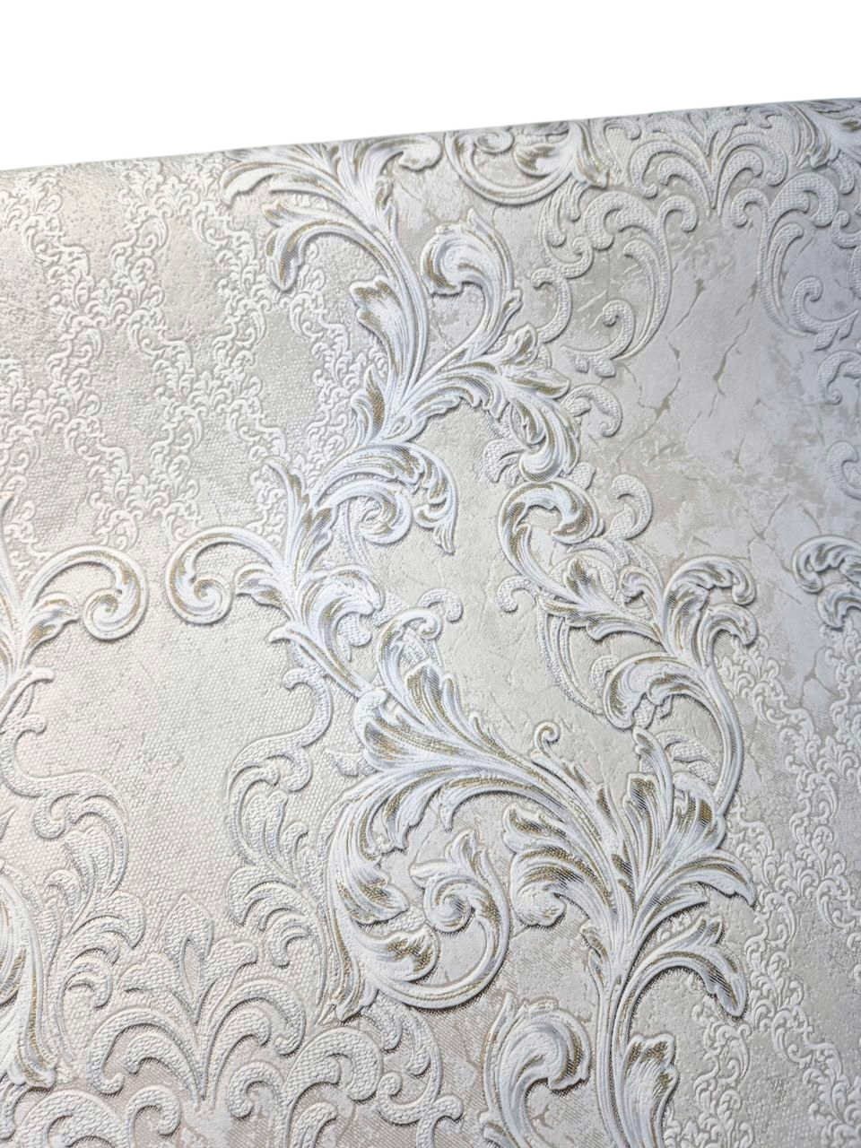 Шпалери вінілові флізелінові Слов'янські шпалери 3755-05 в спальню/коридор/зал/вітальню/кімнату 10,05x1,06 м Бежевий (2487047754) - фото 3