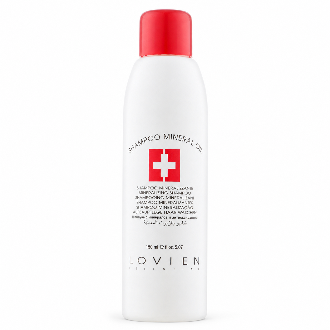 Шампунь с минеральным маслом для сухих жестких волос Lovien Essential 150 мл