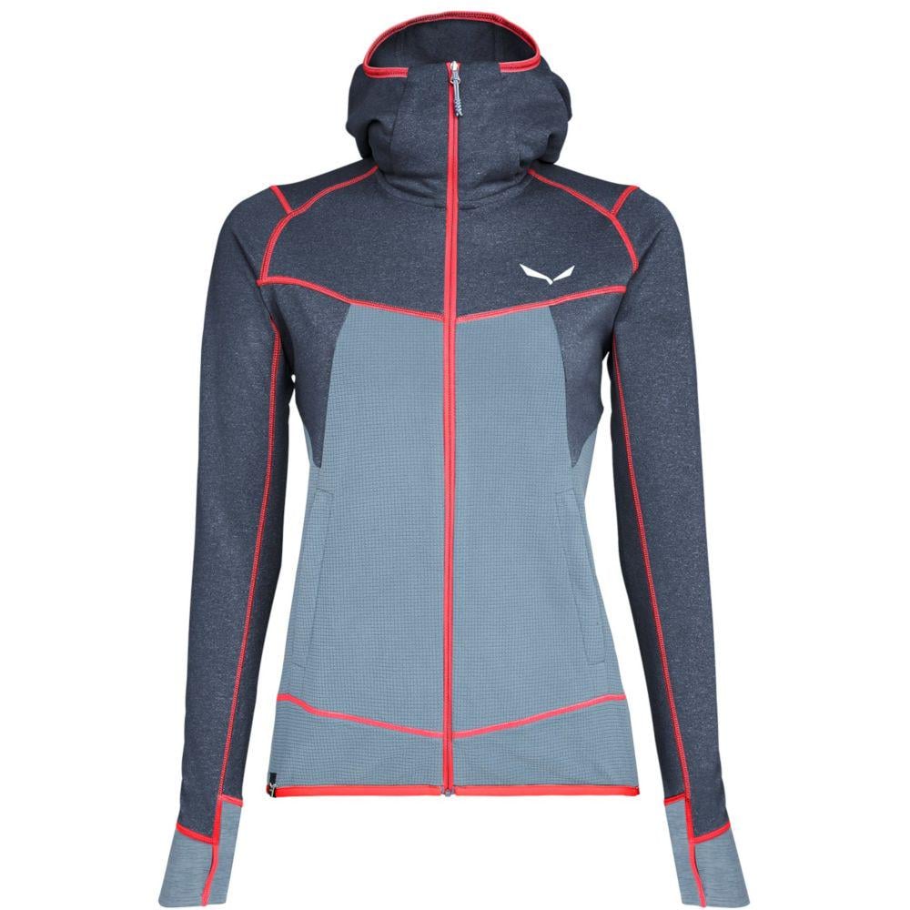 Кофта флісова жіноча Salewa Puez Hybrid Polarlite Full-Zip Wms S Синій