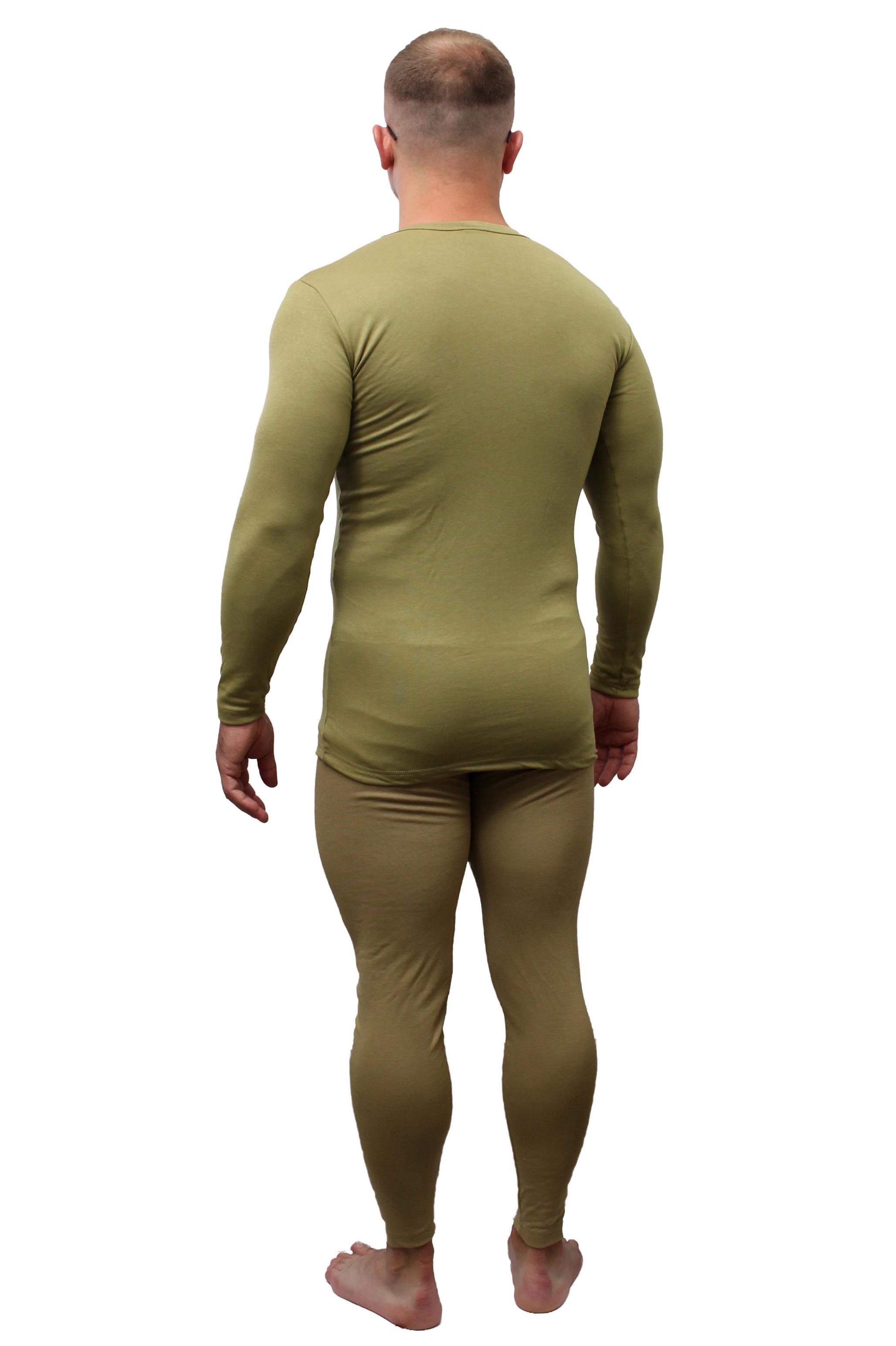 Термокофта лонгслив мужская S Хаки - фото 4 Термокофта лонгслив мужская S Хаки - фото 4