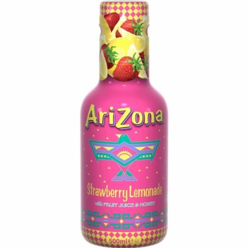 Чай холодний AriZona Strawberry Lemonade 500 мл (37459336)