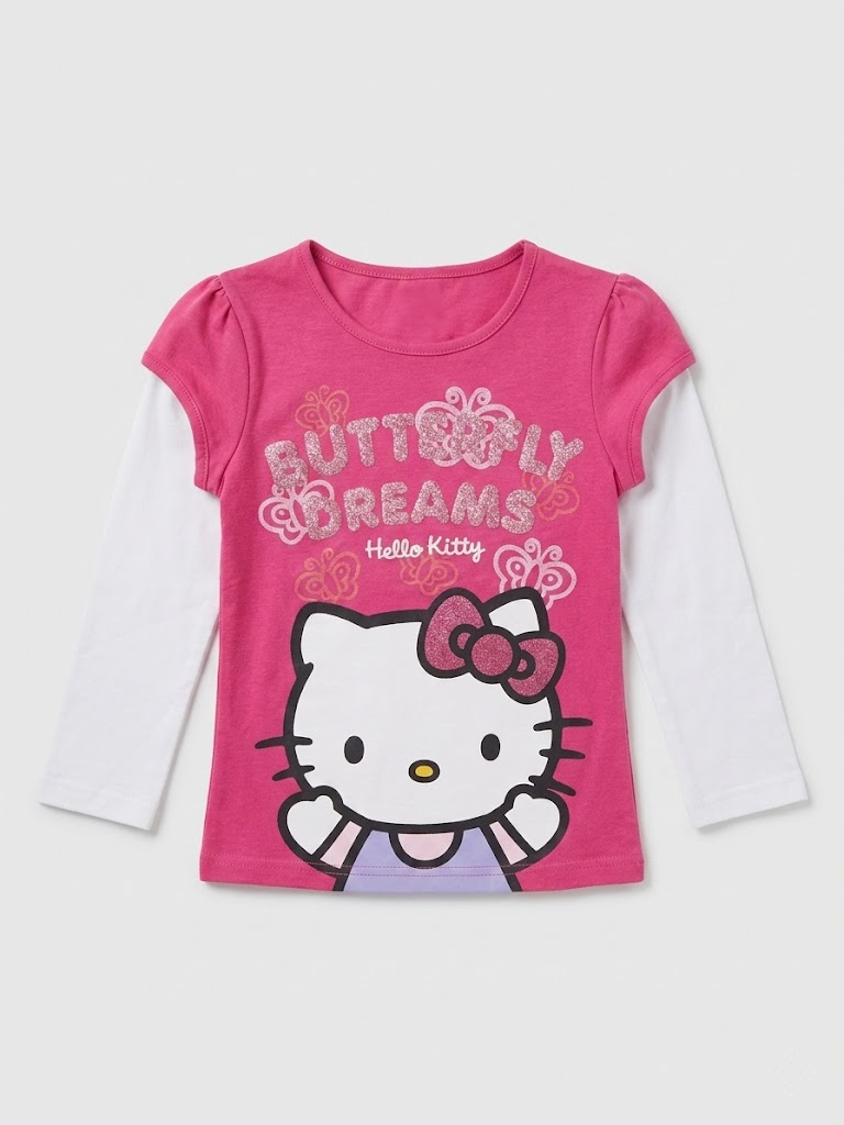 Реглан для девочки C&A Hello Kitty р. 104 (26127556)