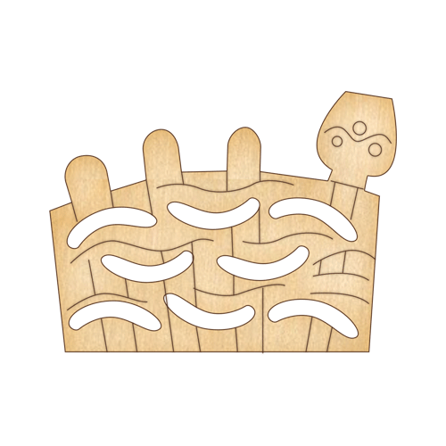 Заготовка из фанеры №123 Забор-1 (5549)