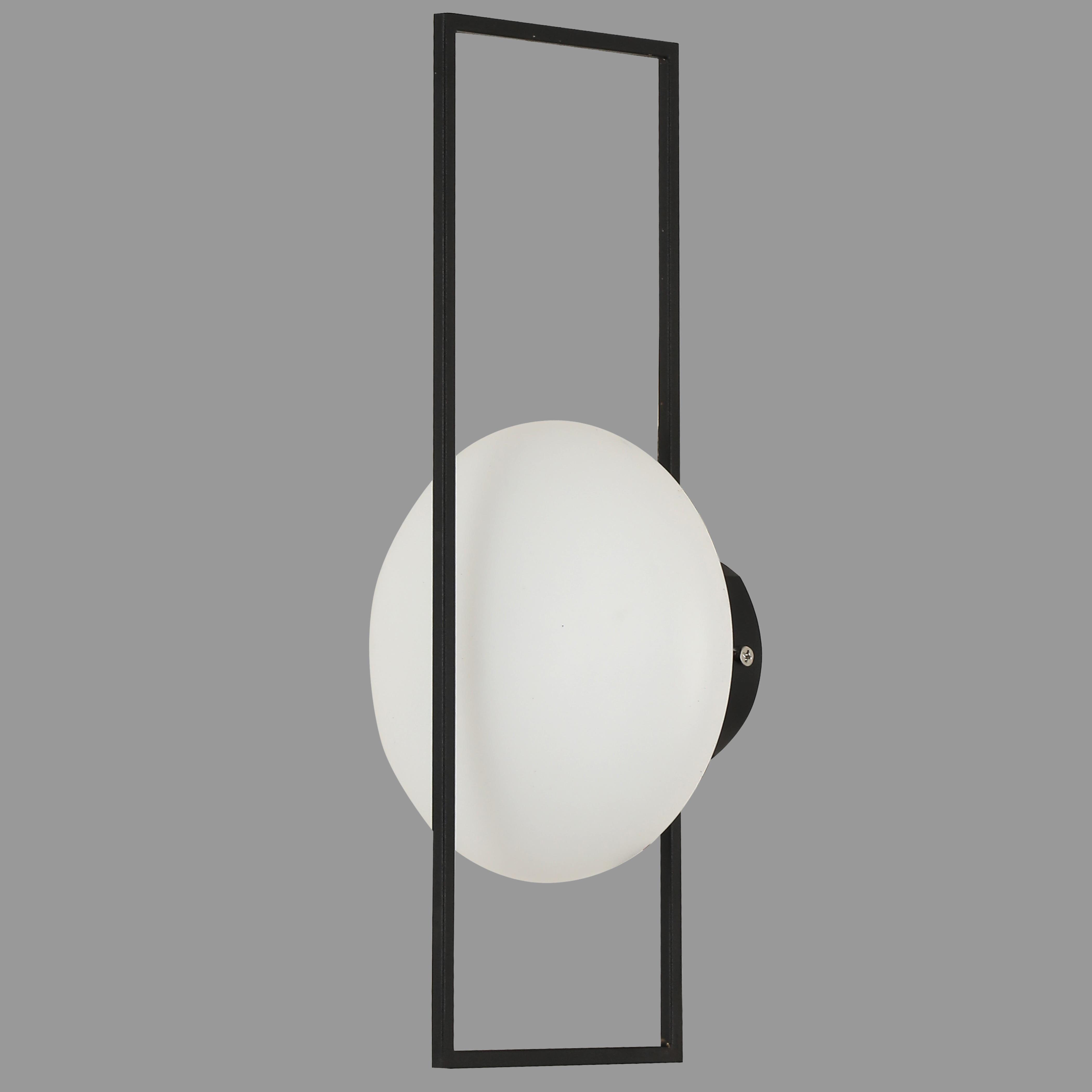 Светильник/бра настенный 5,5W 12 см Черный (86-W009 BK)