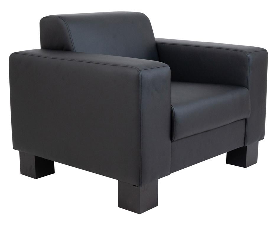 Диван Bruno экокожа Midnight 100х83х77 см Black (rich_sofa_00229)