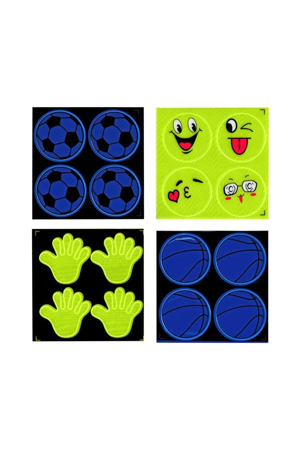 Наклейки световозвращающие WBA38443 4 шт. Наклейки световозвращающие WBA38443 4 шт.