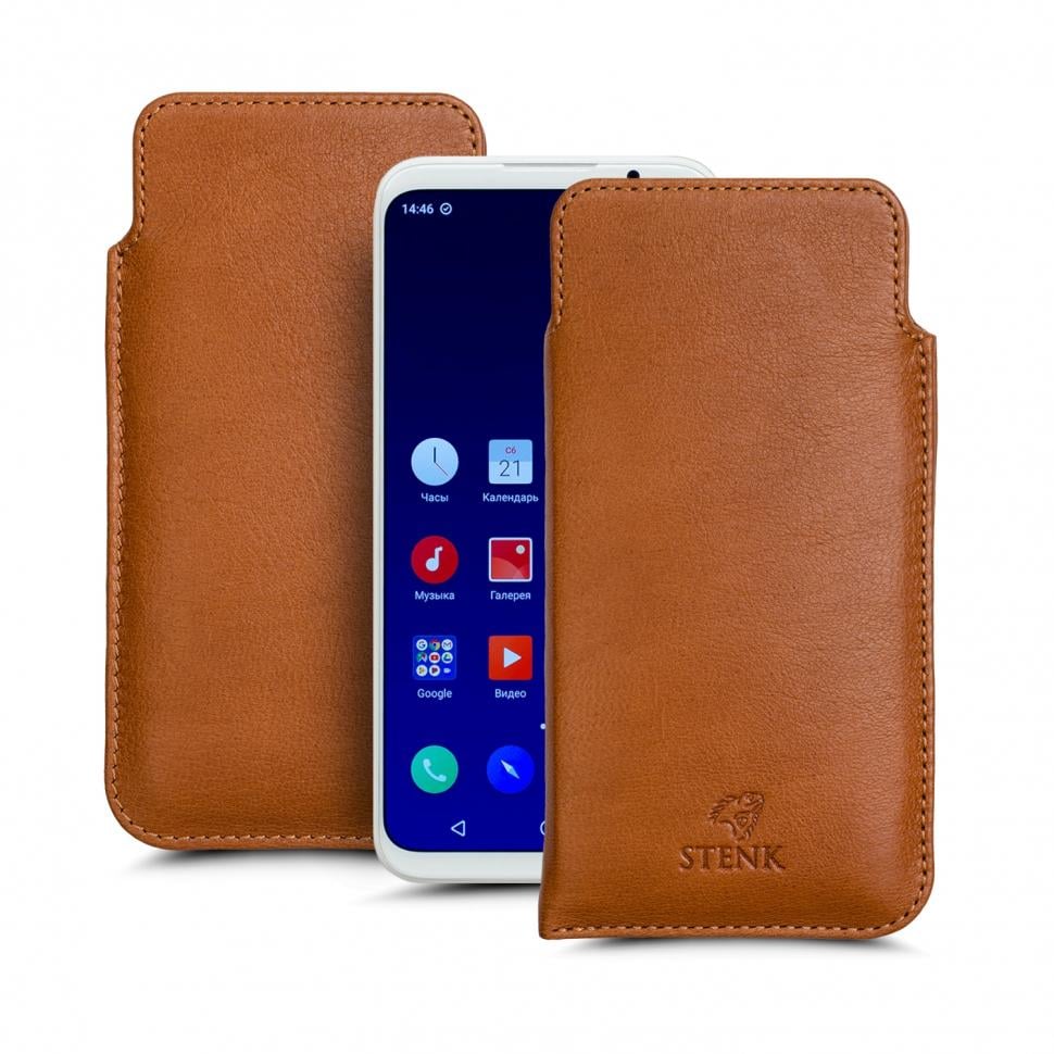 Футляр Stenk Elegance для Meizu 16s Camel (66030)