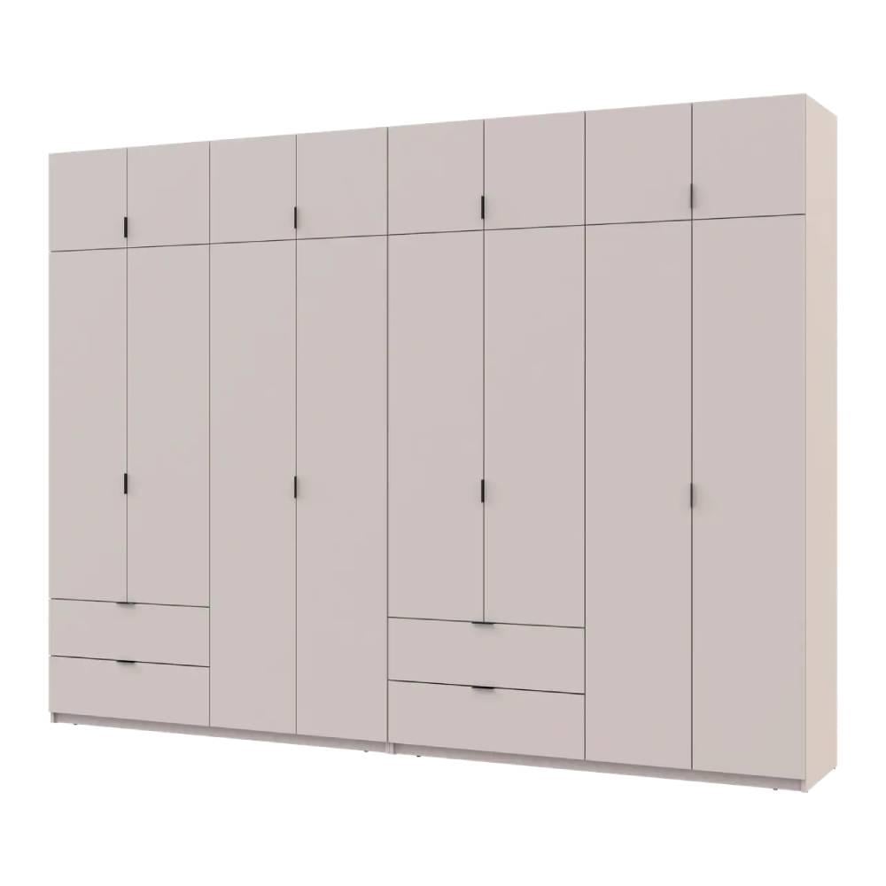 Шкаф для одежды Doros Лукас 4+4 ДСП 320х50х240 см Кашемир (DRS-011720 42005128)
