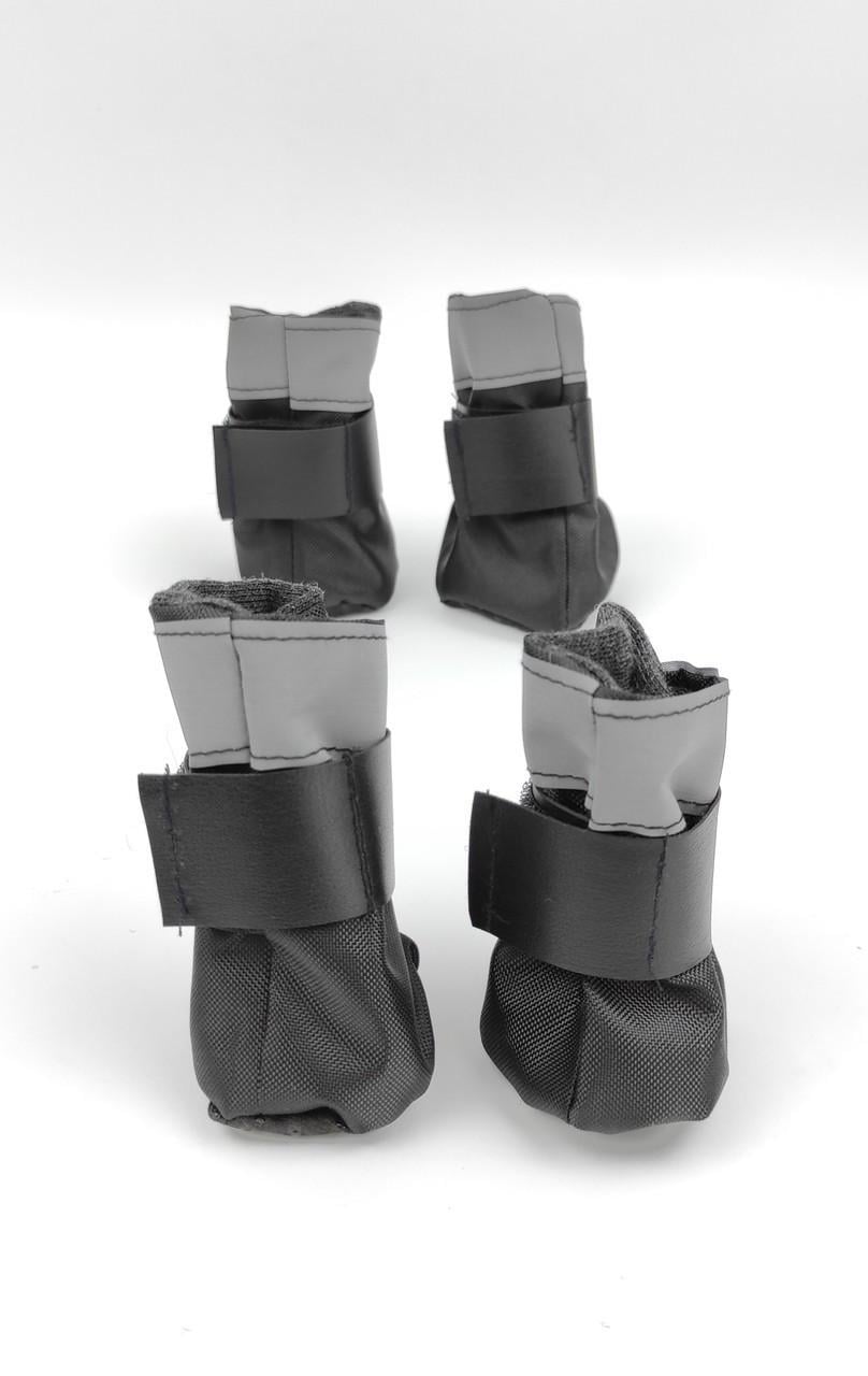 Обувь для собак DogClub Мешочки с утеплителем и липучкой р. 7" 5,2х6,2 см Black (2911740934)