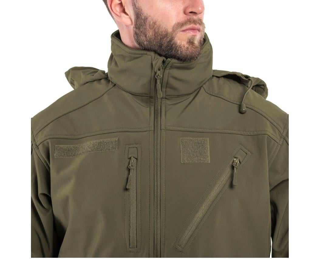 Куртка Mil-Tec Softshell Jacket Scu 10864012 S Olive - фото 8