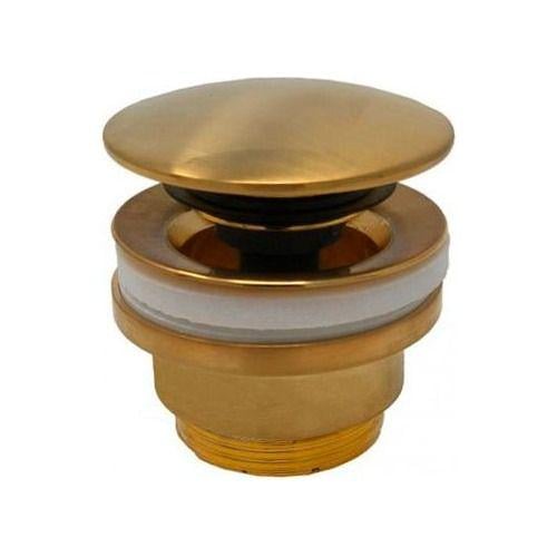 Клапан донный Paffoni Light Click-Clack 1 1/4" для умывальника Бронзовый брашированный (ZSCA050HGSP)