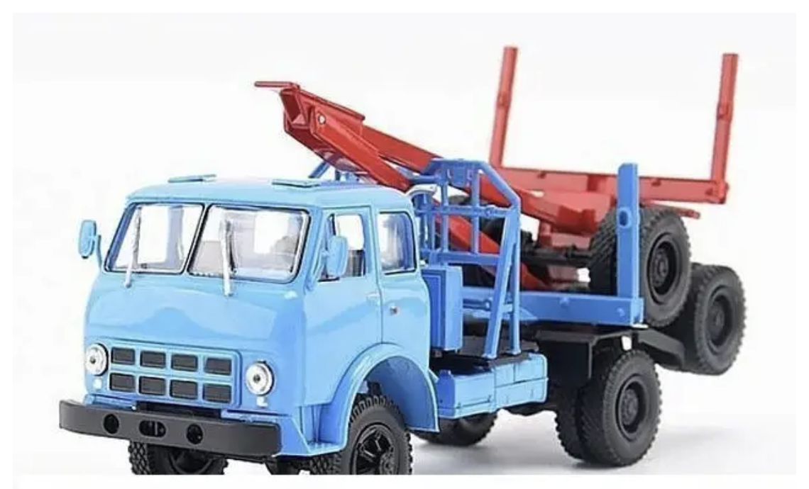 Колекційна модель МАЗ-509А лісовоз 1978 Автолегенди Вантажівки 1:43