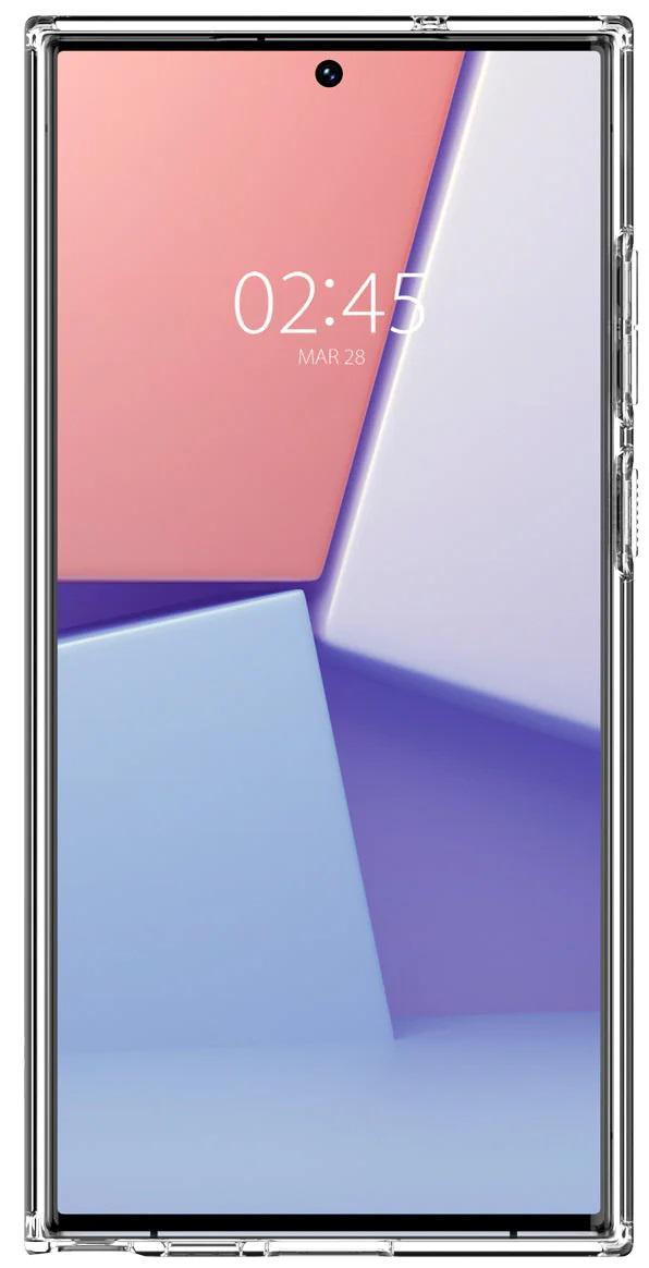 Чехол прозрачный с подставкой Spigen Slim Armor Essential S Ultra Hybrid ACS05642 для Samsung Galaxy S23 Ultra (6.8") Clear - фото 8