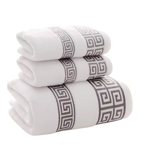 Набор полотенец Ornament Premium 3в1 140х70 см/74х34 см/74х34 см Белый (NR3in1BathWhitePREMIUM) - фото 7 Набор полотенец Ornament Premium 3в1 140х70 см/74х34 см/74х34 см Белый (NR3in1BathWhitePREMIUM) - фото 7