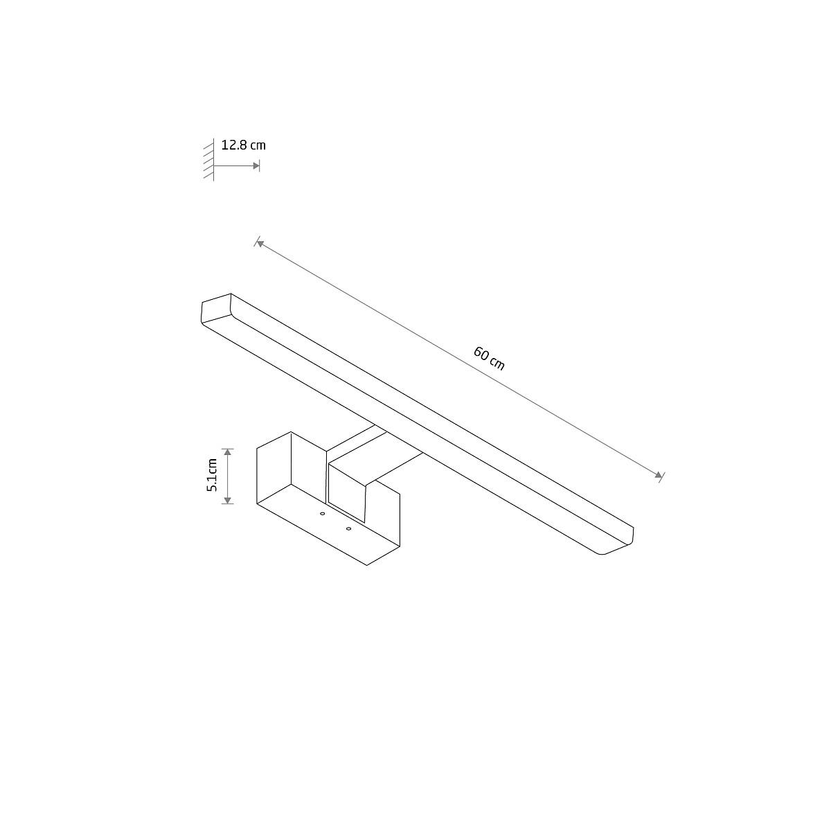 Підсвітка Nowodvorski 10681 Cezanne LED - фото 8