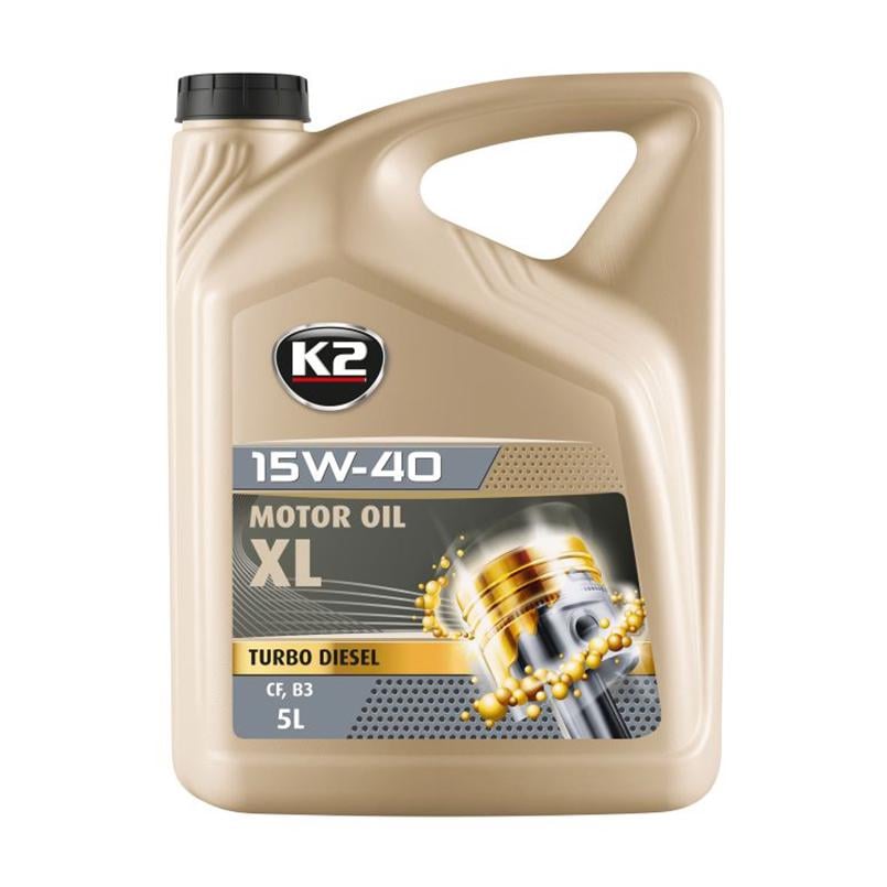 Масло моторное K2 Motor Oil XL 15W-40 5л