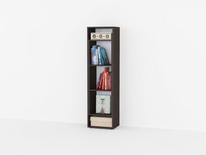 Стелаж для книг Moreli Id A-0071 390x1439x299 мм Венге темний (id27-0000-71-venge)