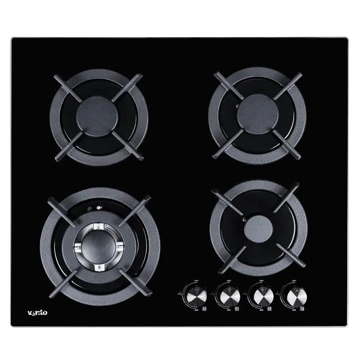 Варочная поверхность газовая Ventolux HG K7 CEST BG/BK Черный (33522740) Варочная поверхность газовая Ventolux HG K7 CEST BG/BK Черный (33522740)