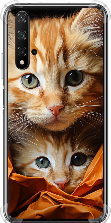 Чехол на Huawei Honor 20 Котики 2 (5664sp-1697-42517)