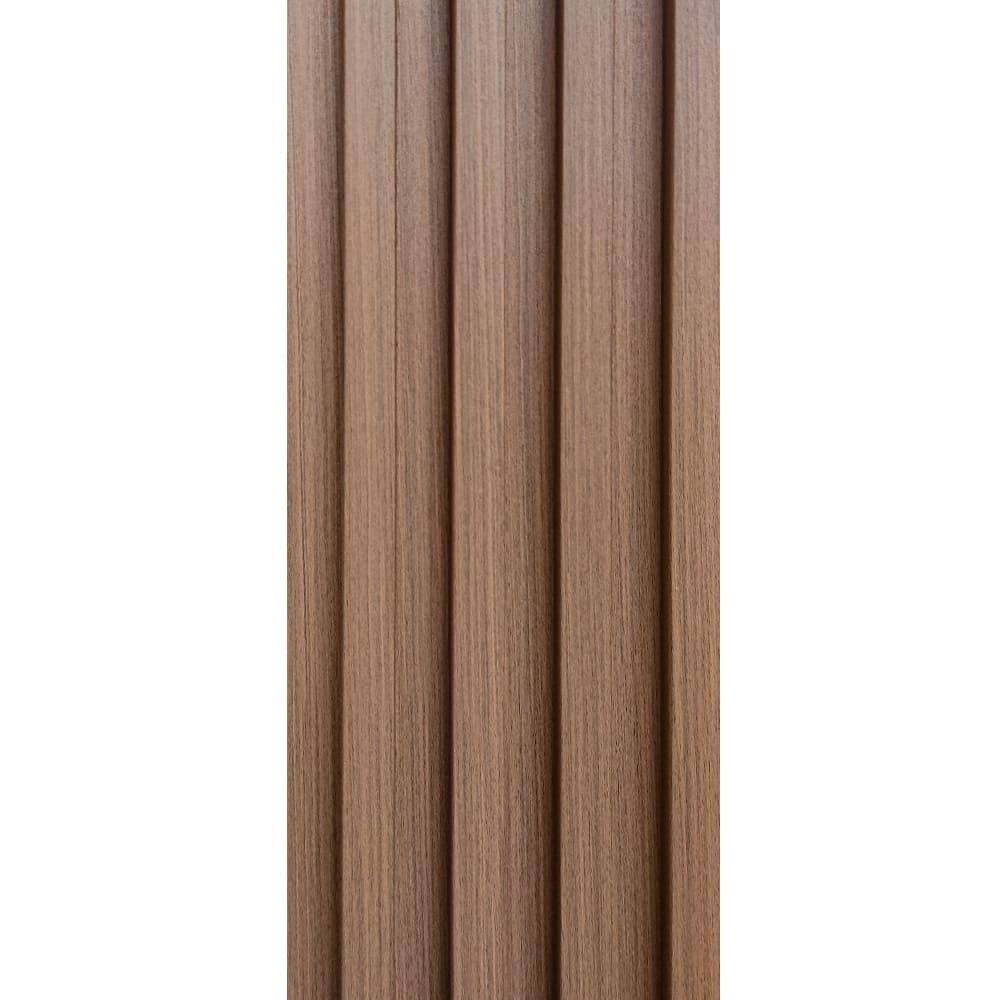 Реечная панель декоративная Sticker Wall WPC 160х3000х23 мм Капучино (SW-00001538)