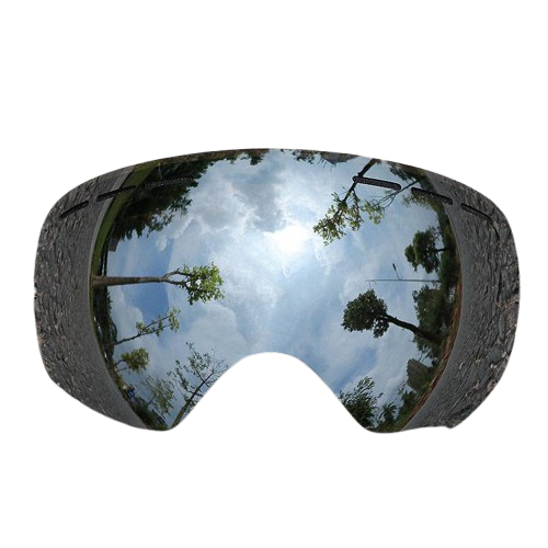 Змінна лінза для гірськолижної маски Copozz GOG-201 з захистом UV400 Mirror Coating для активного відпочинку Anti Fog Silver (60410)