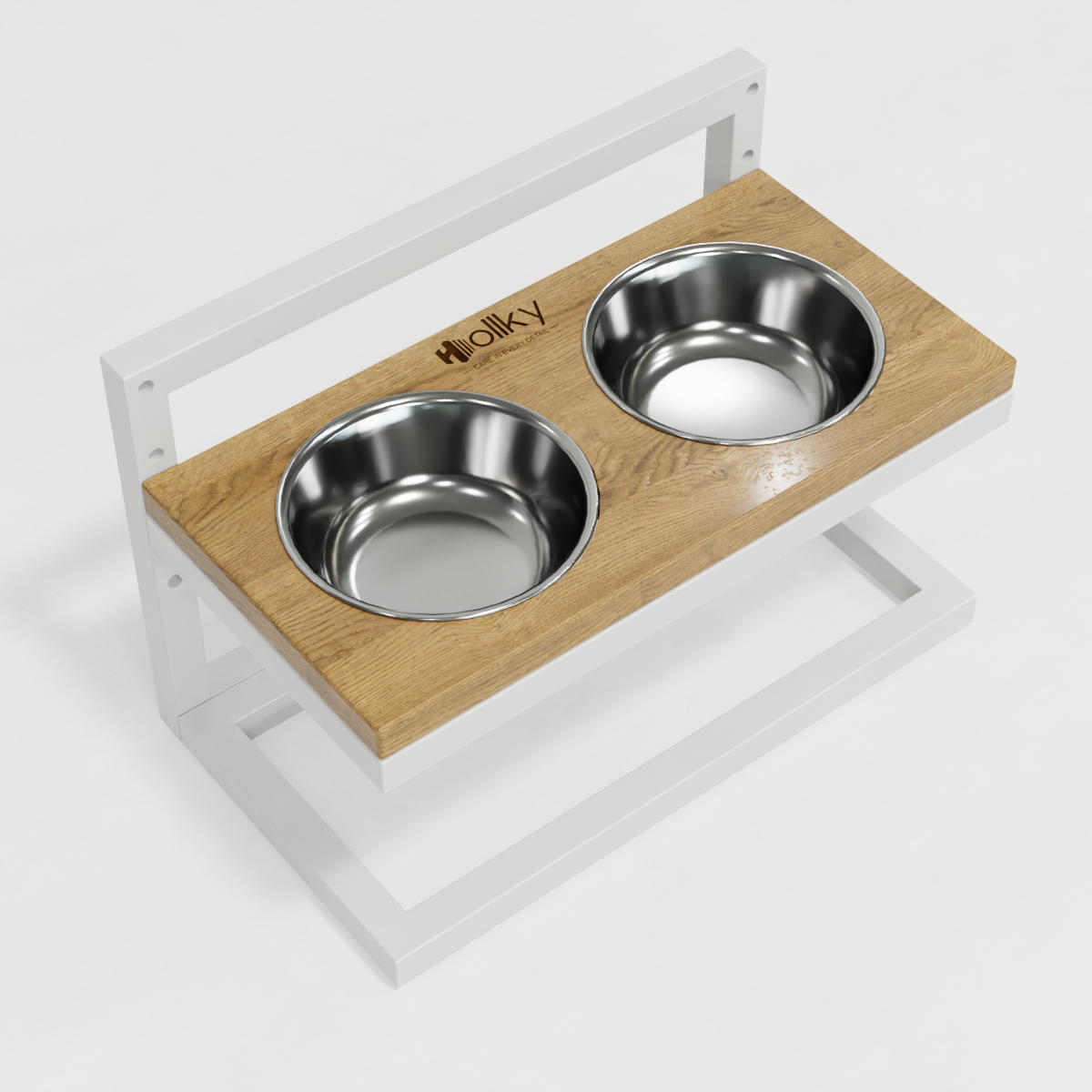 Миски на подставке с регулировкой высоты Hollky Flex S FS (422523-WHNT) - фото 10 Миски на подставке с регулировкой высоты Hollky Flex S FS (422523-WHNT) - фото 10