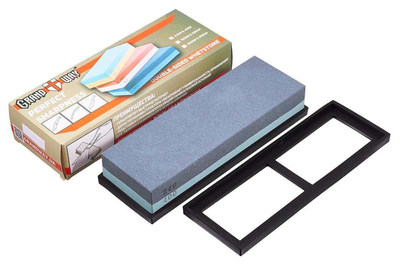 Камень точильный Grand Way 6261 (240/400 grit) - фото 2
