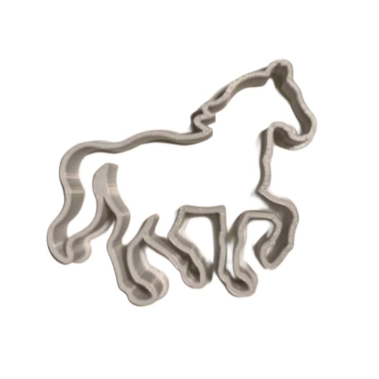 Вырубка для печенья и пряников Лошадка 1 шт