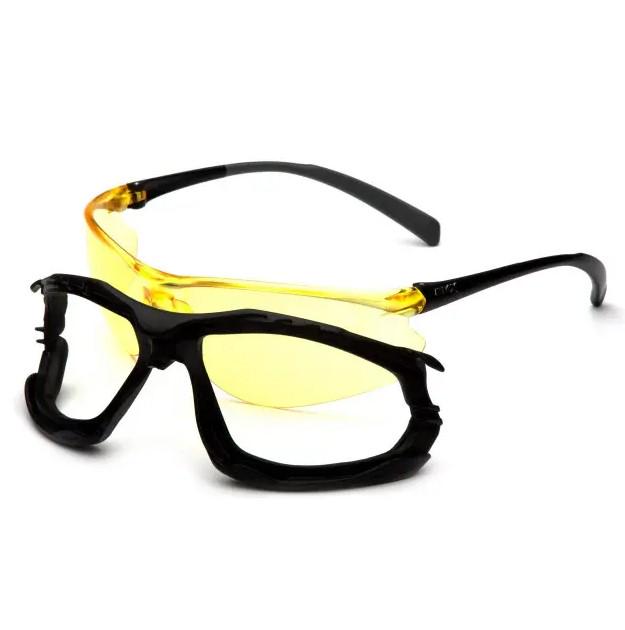 Окуляри захисні із ущільнювачем Pyramex Proximity amber Anti-Fog Жовтий - фото 6