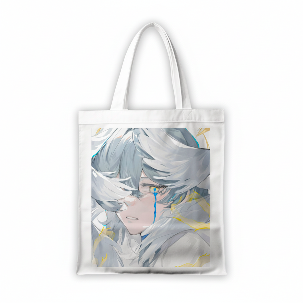 Сумка-шопер Honkai Star Rail из габардина Белый (11282)