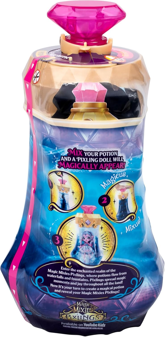 Кукла Меджик Микс Пикслинг Дракон Эмбер Magic Mixies Pixlings Amber Dragon (48778) - фото 2 Кукла Меджик Микс Пикслинг Дракон Эмбер Magic Mixies Pixlings Amber Dragon (48778) - фото 2