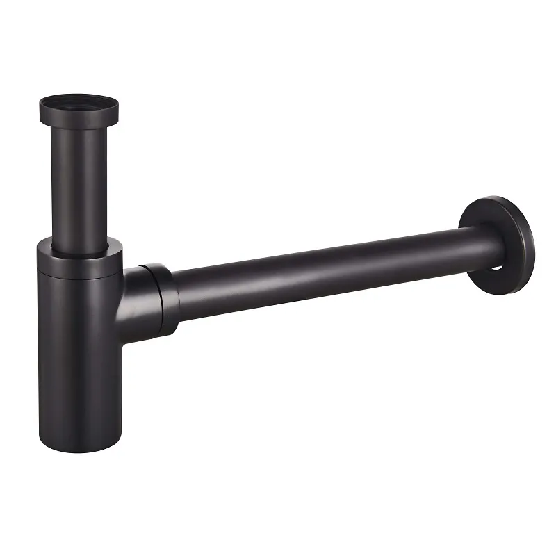 Сифон для умывальника Champion SIPHON-02 1 1/4' Черный (CH0369)