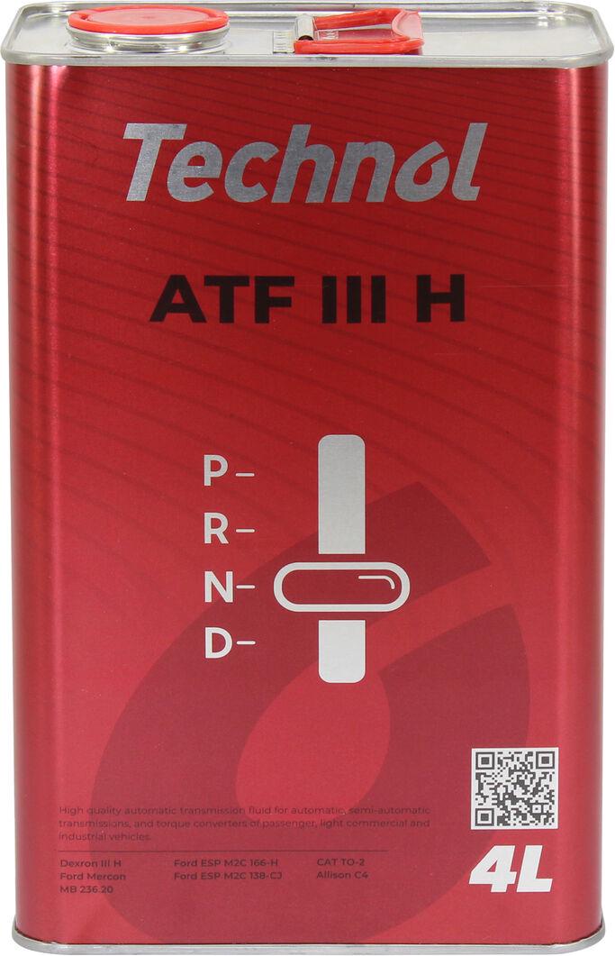 Трансмиссионное масло Technol Dexron III H ATF 4 л