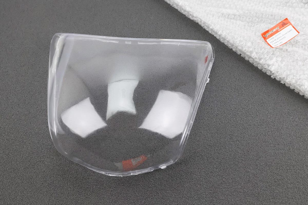 Стекло фары передней к мотоциклу Viper V150A пластик (210896)