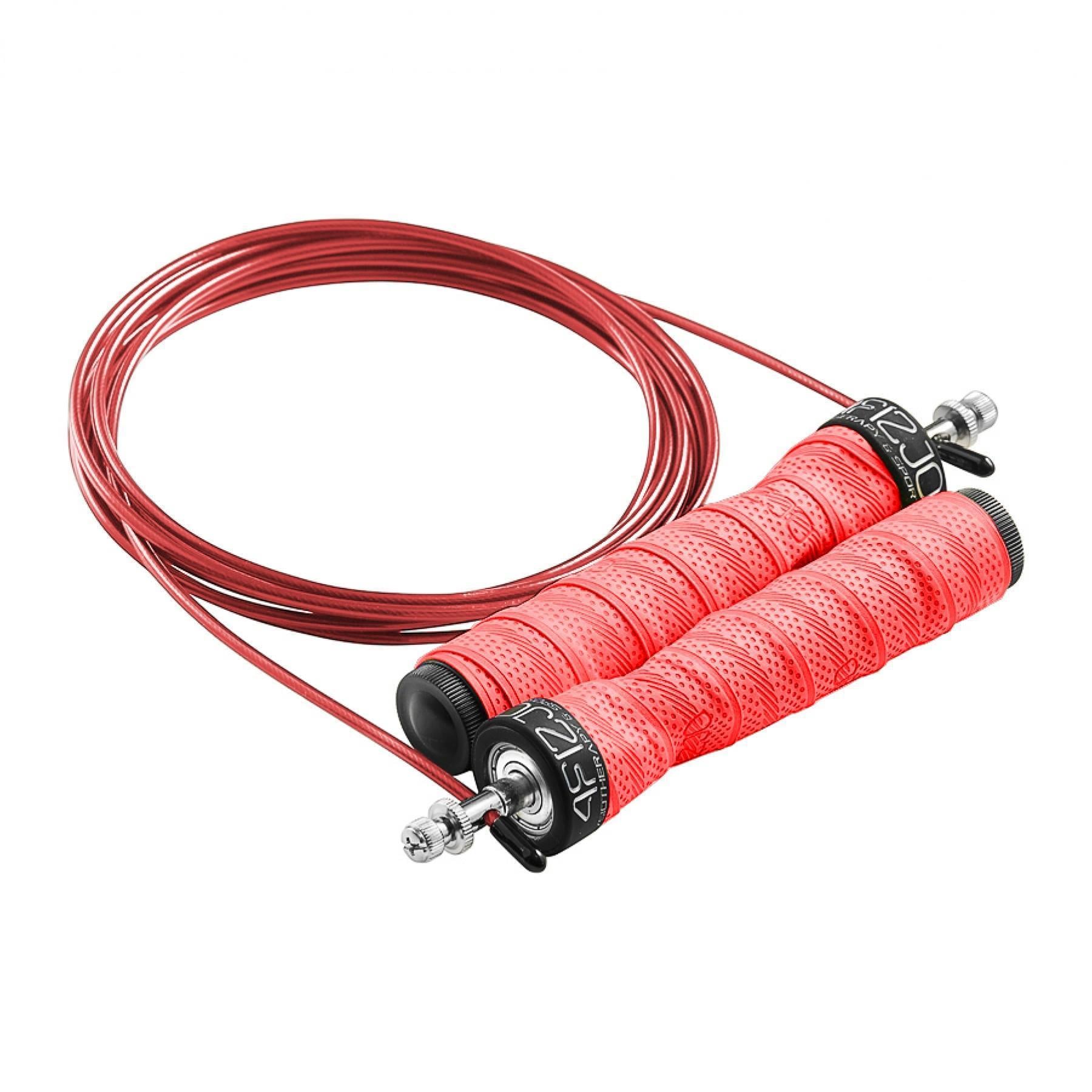 Скакалка швидкісна 4FIZJO Speed Rope PRO+ для кросфіту Червоний (20608) Скакалка швидкісна 4FIZJO Speed Rope PRO+ для кросфіту Червоний (20608)