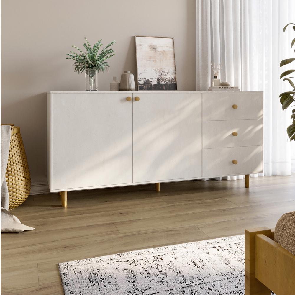 Комод Lion Хьюге-5 159х39х77 см Бетон Style (LION-041102)