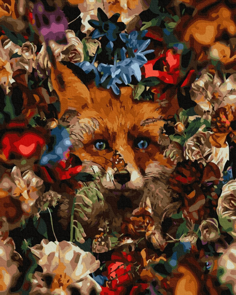 Картина по номерам Brushme Осенняя лиса (GX35629)