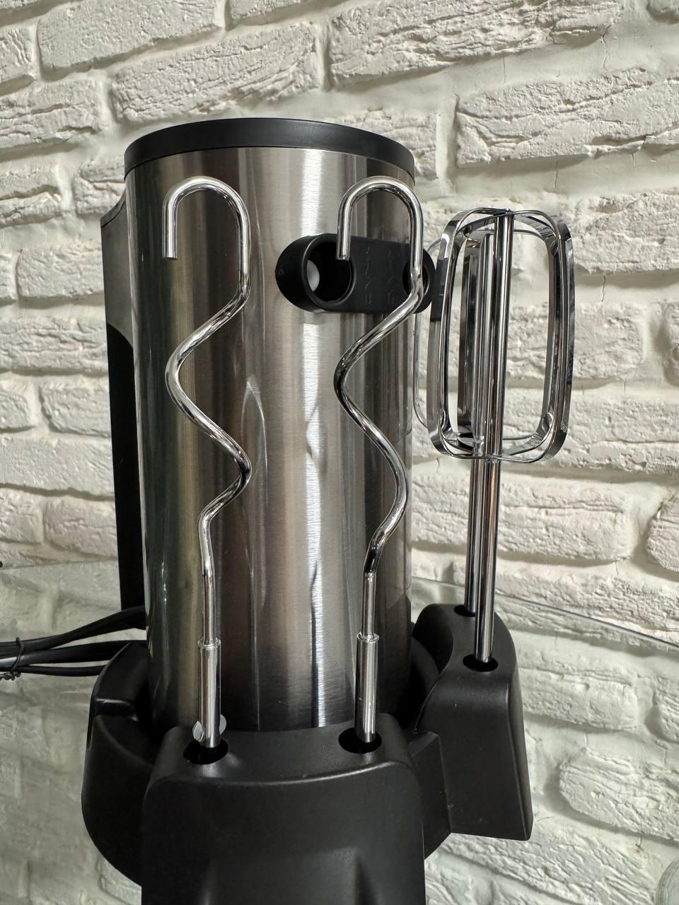 Міксер електричний потужний ручний з нержавіючої сталі - фото 5 Міксер електричний потужний ручний з нержавіючої сталі - фото 5