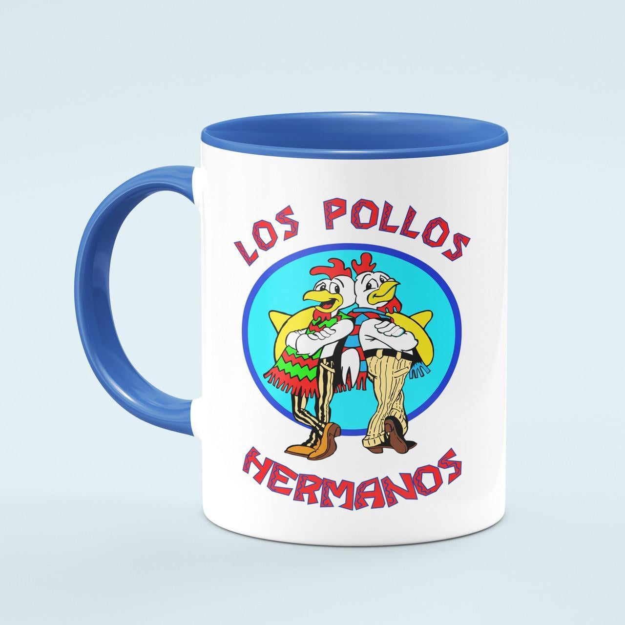 Чашка Los Pollos Hermanos 330 мл Синий Чашка Los Pollos Hermanos 330 мл Синий