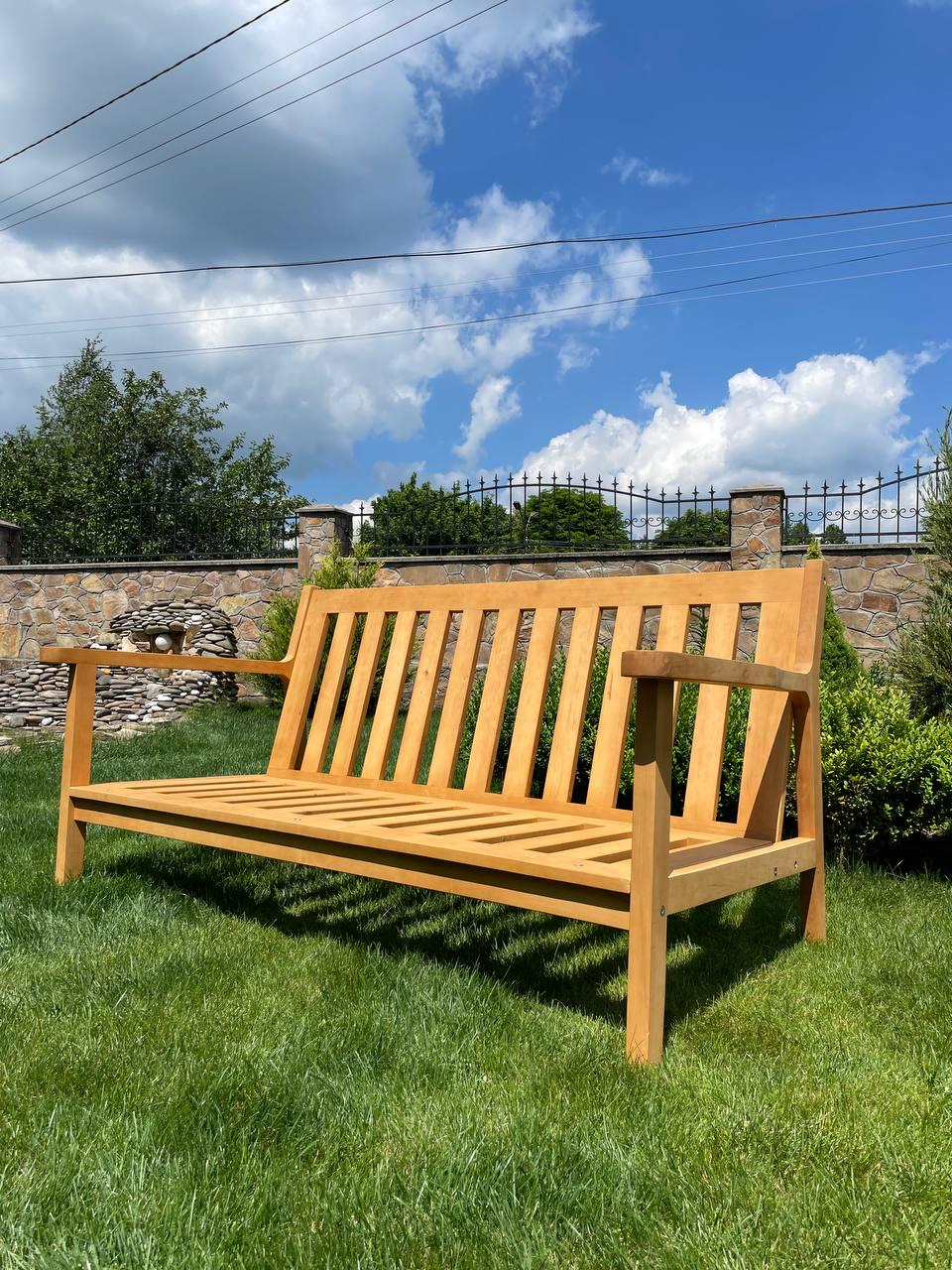 Комплект садових меблів диван/стіл/2 крісла Сірий (11003) - фото 3 Комплект садових меблів диван/стіл/2 крісла Сірий (11003) - фото 3