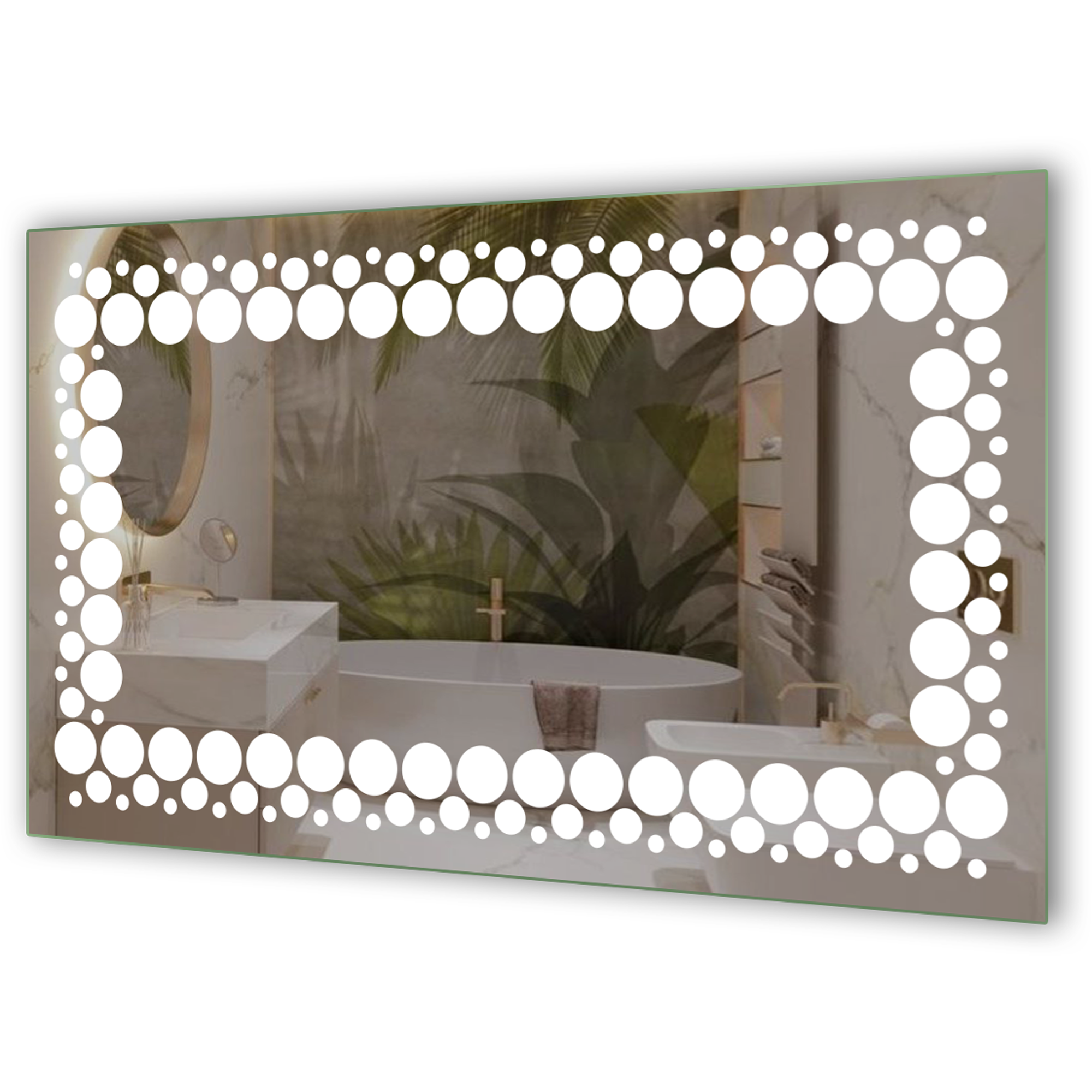 Зеркало DecorLed Led с подсветкой в ​​ванную комнату 980x600 мм (ZSD-045)