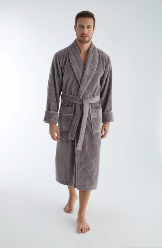Халат мужской NUSA ns 1330 taupe 2XL (m018554)