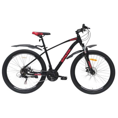 Велосипед Spark Delight колеса 27,5" алюминиевая рама 17" Черный с красным (000218780)