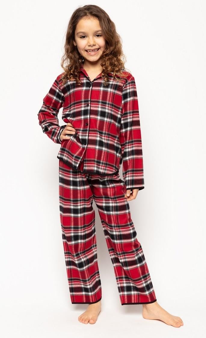 Пижама для девочки CYBERJAMMIES Windsor 5939 2-3 ​​лет 98 см в клетку Красный (5051877414426)